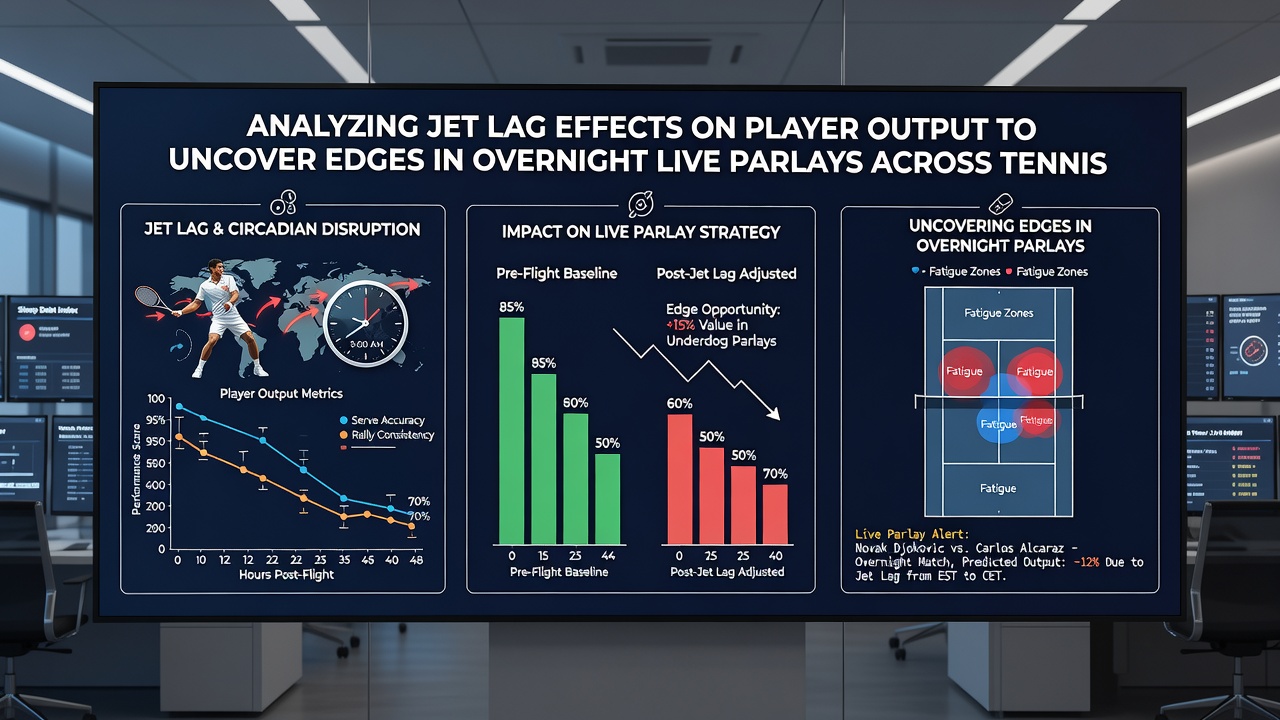 Analyse von Spielerstatistiken unter Jetlag-Bedingungen in Tennis und Basketball
