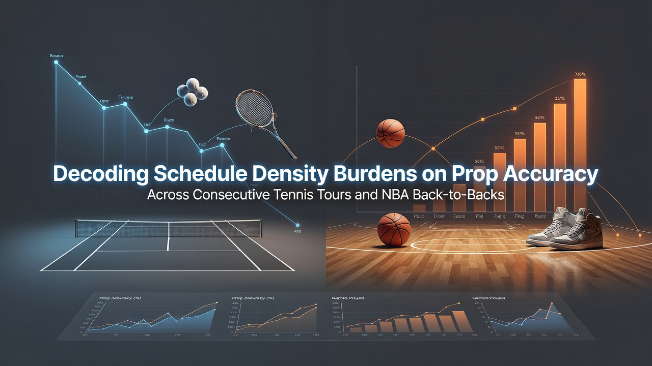 Dichte Spielpläne in Tennis-Touren und NBA-Back-to-Backs beeinflussen Prop-Wettgenauigkeit