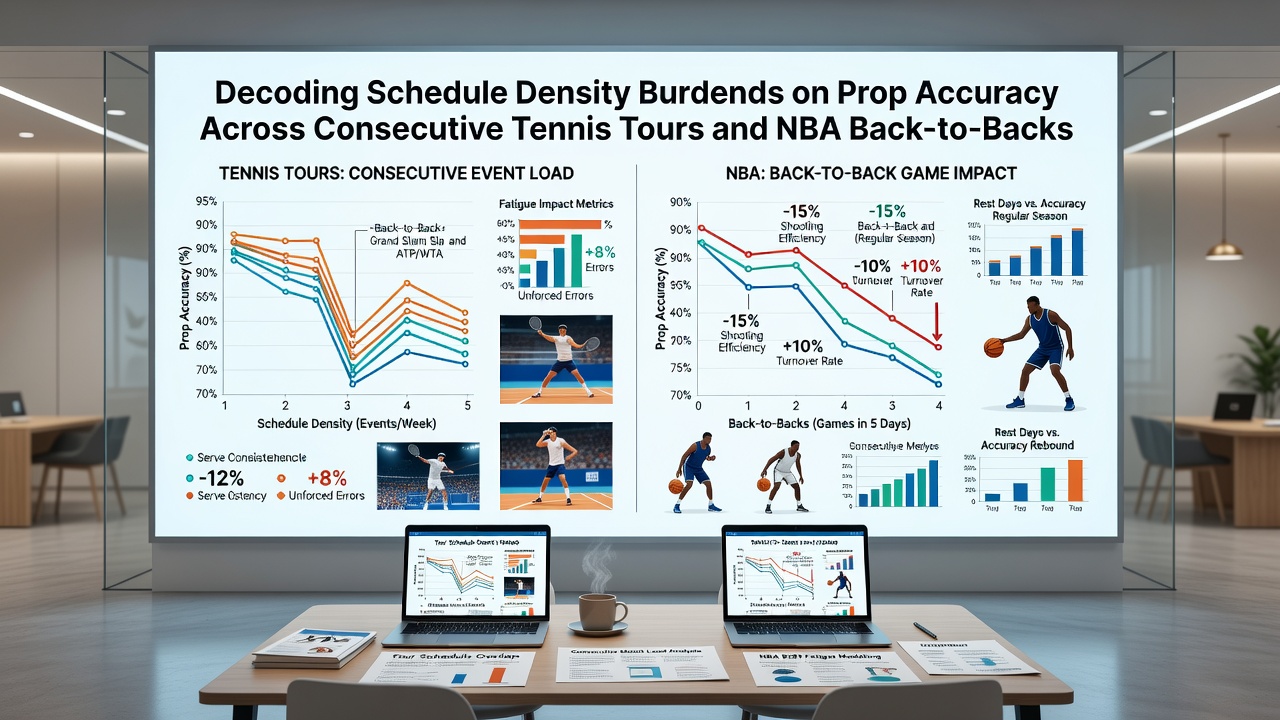 Statistische Auswertung von NBA-Back-to-Backs und Tennis-Touren im Kontext von Prop-Wetten