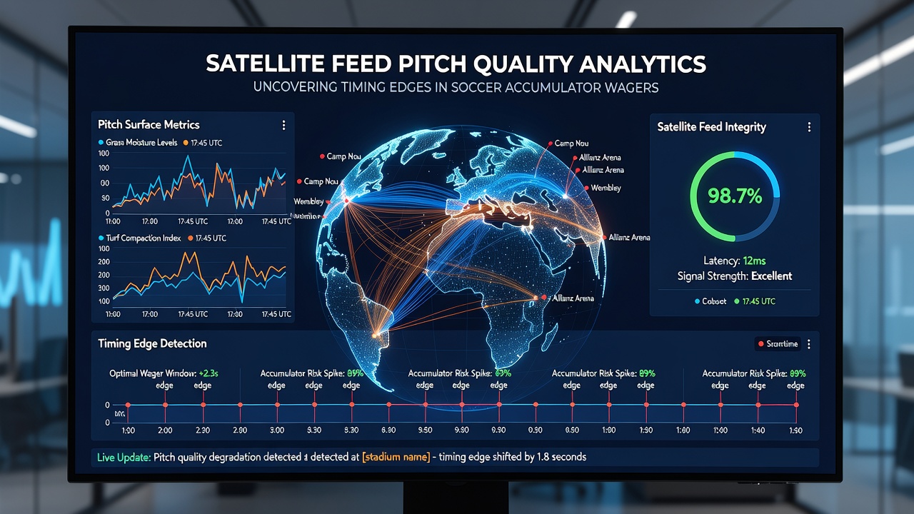 Analyse von Satellitendaten zur Rasenqualität mit Fokus auf Timing-Edges in europäischen Fußball-Wetten